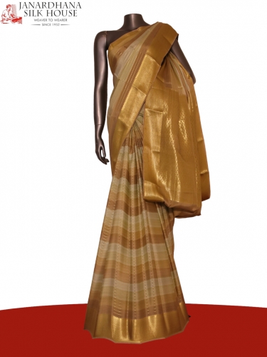 Designer Veldhari Mysore Crepe Silk Saree